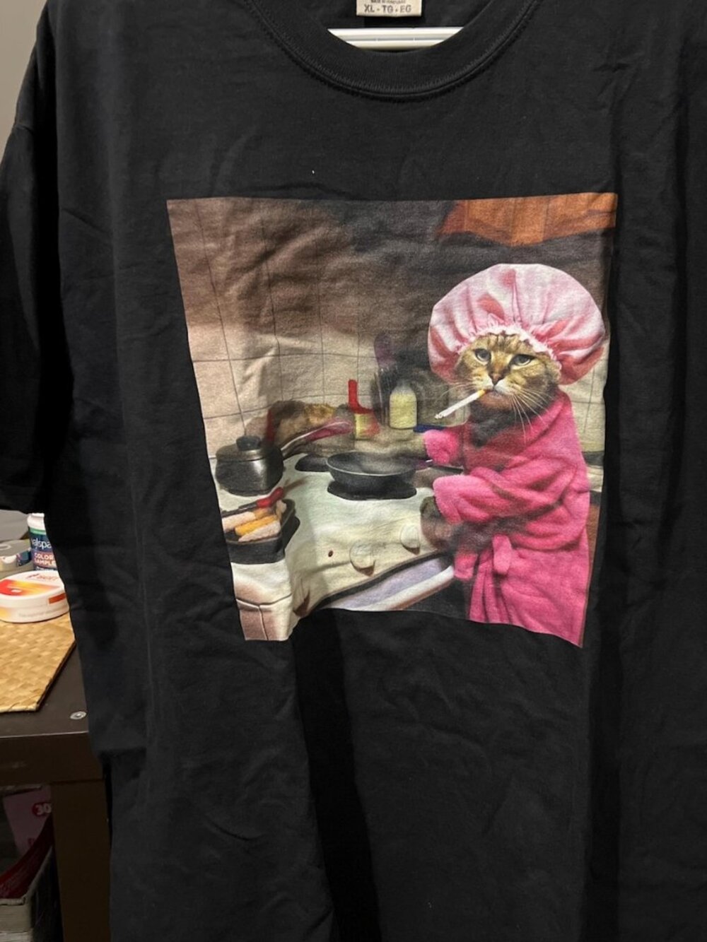 Black Cat Chef Graphic Tee